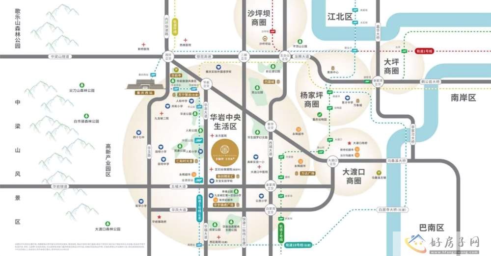 位置交通图