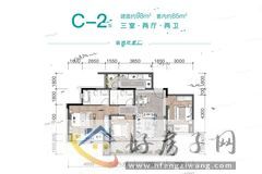 3室2厅2卫0厨 