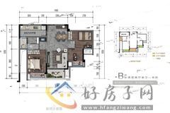 2室2厅1卫0厨 