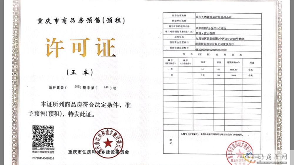 楼盘证照