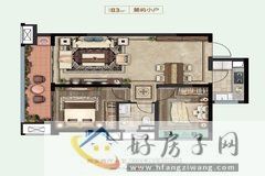 2室2厅1卫0厨 