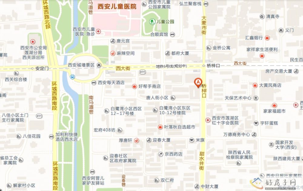 位置交通图