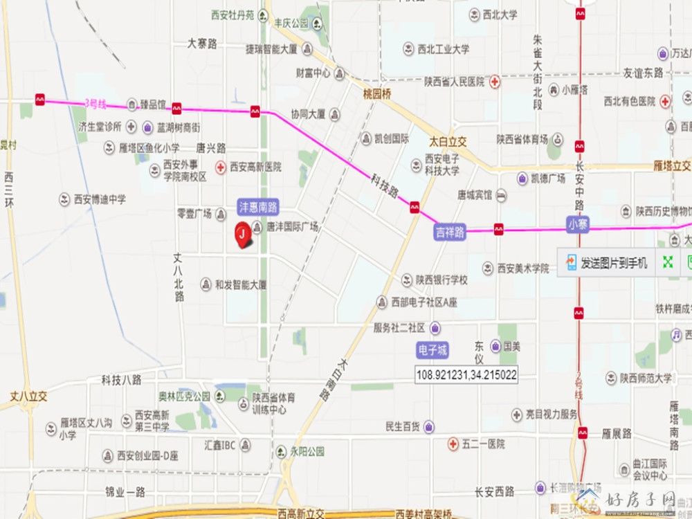 位置交通图