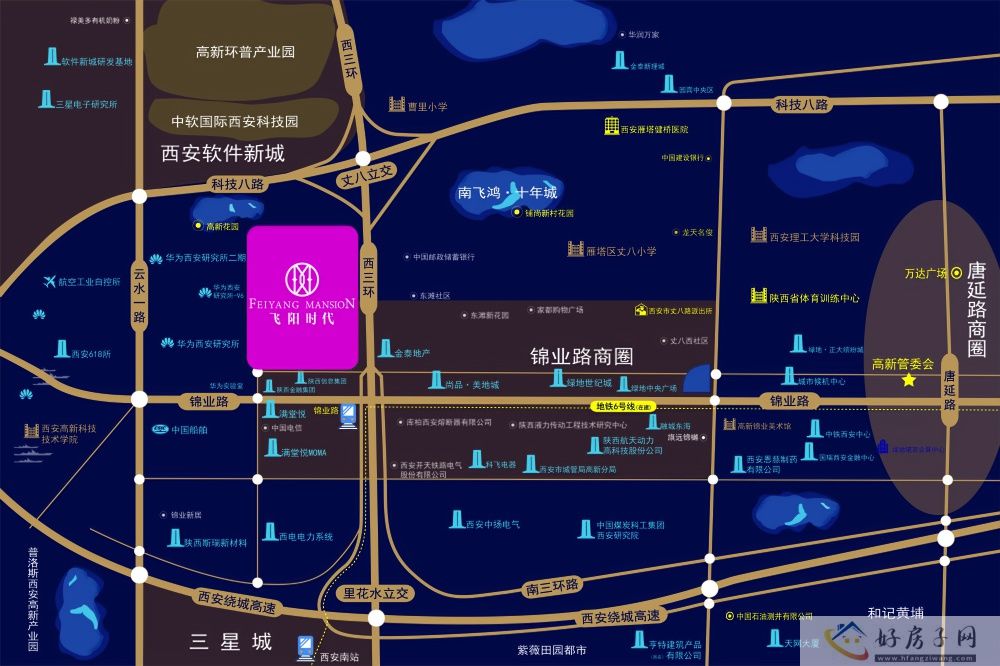 位置交通图