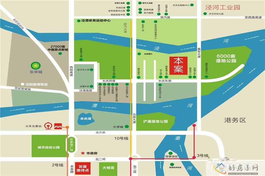 位置交通图