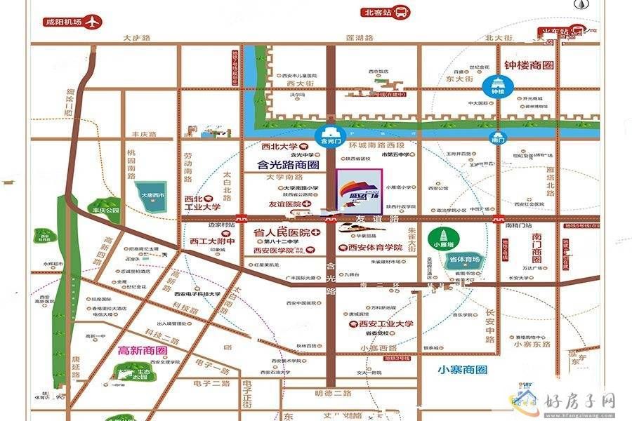 位置交通图