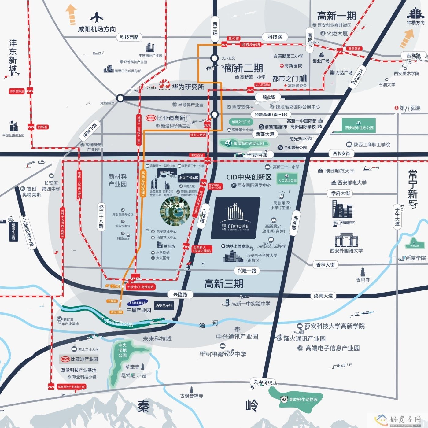 位置交通图