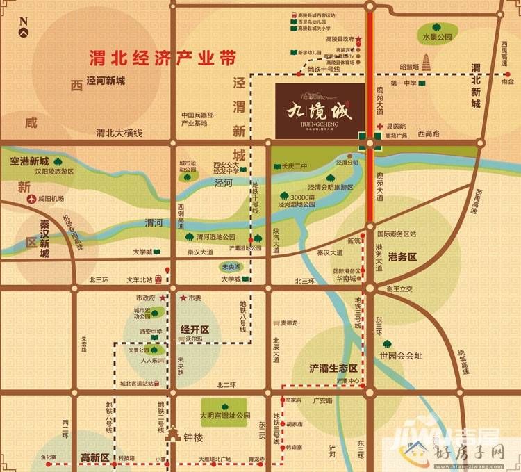 位置交通图