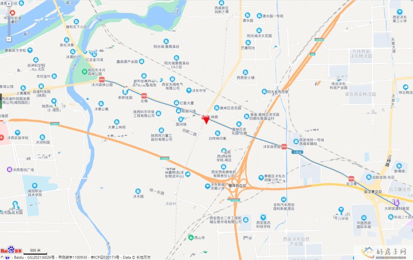 位置交通图