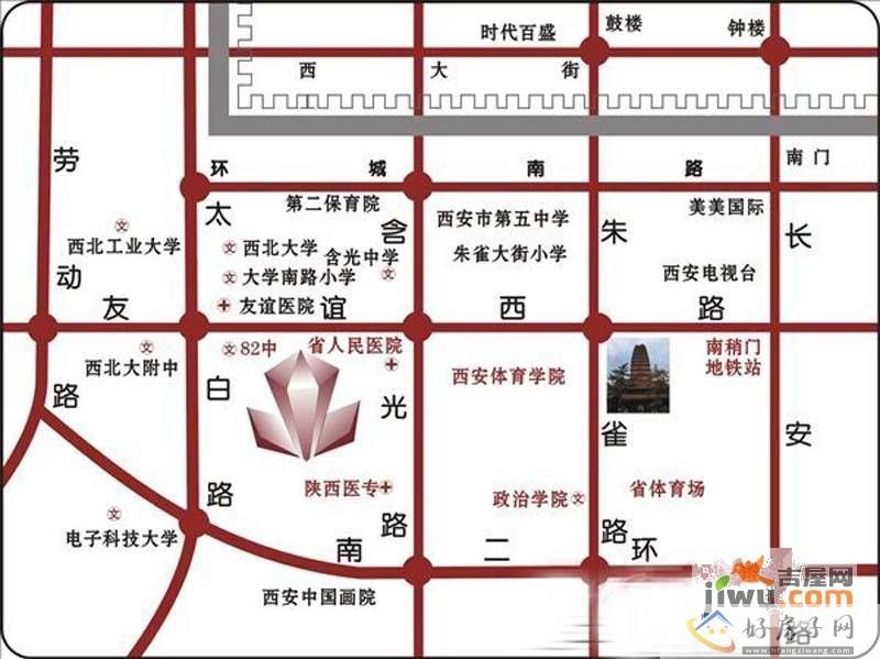 位置交通图
