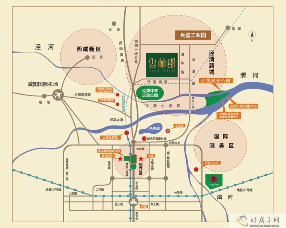 位置交通图