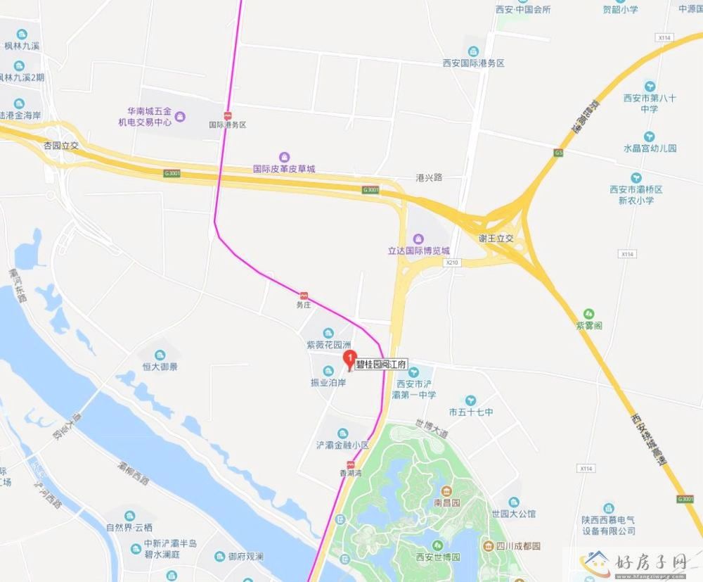 位置交通图
