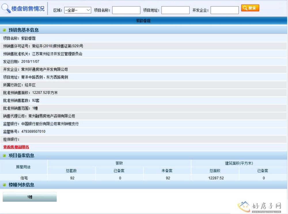 楼盘证照