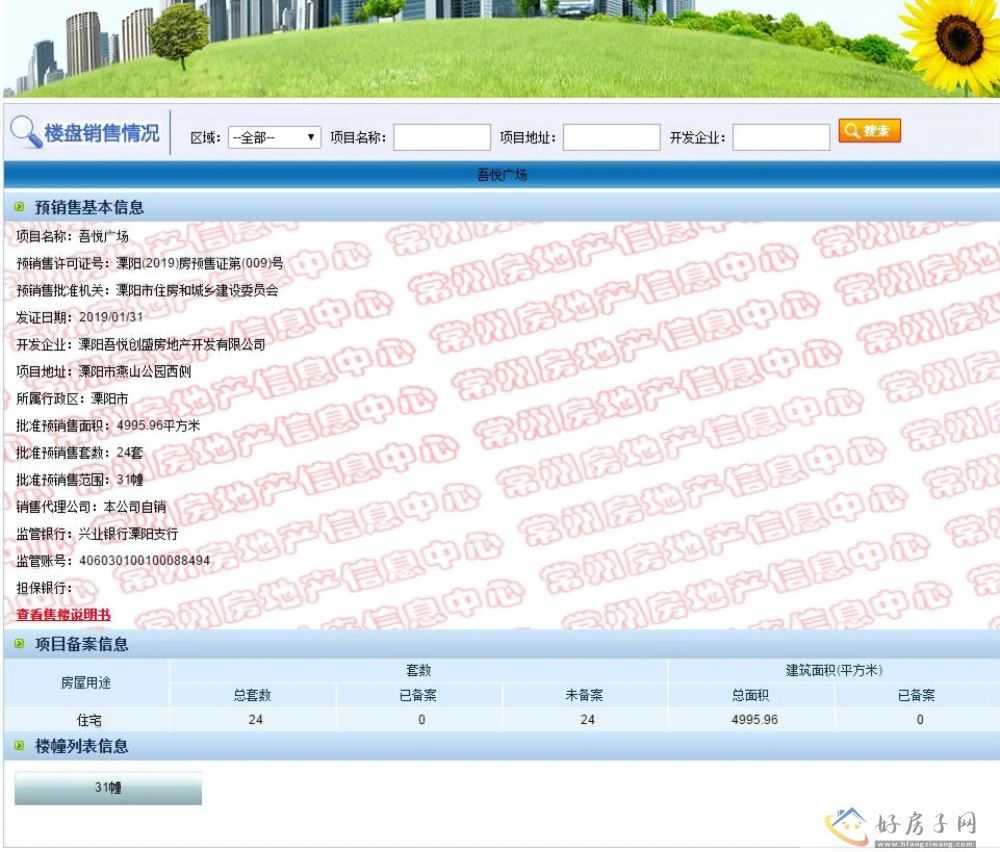 楼盘证照
