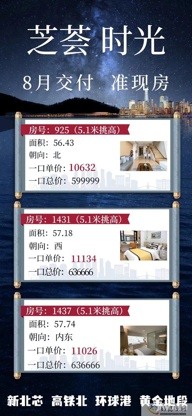 芝荟时光，主推特价房在售均价8500元/㎡(图1)