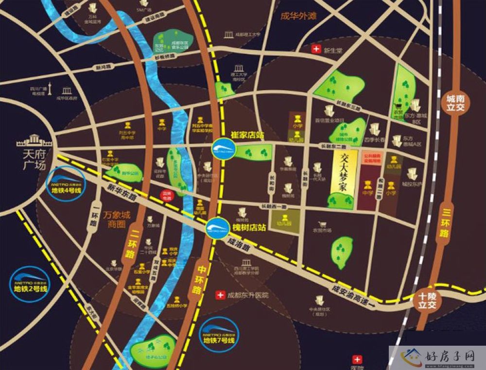 位置交通图