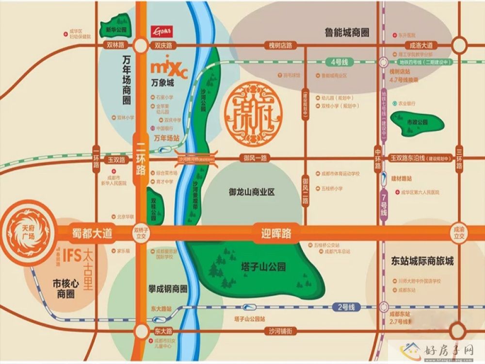 位置交通图