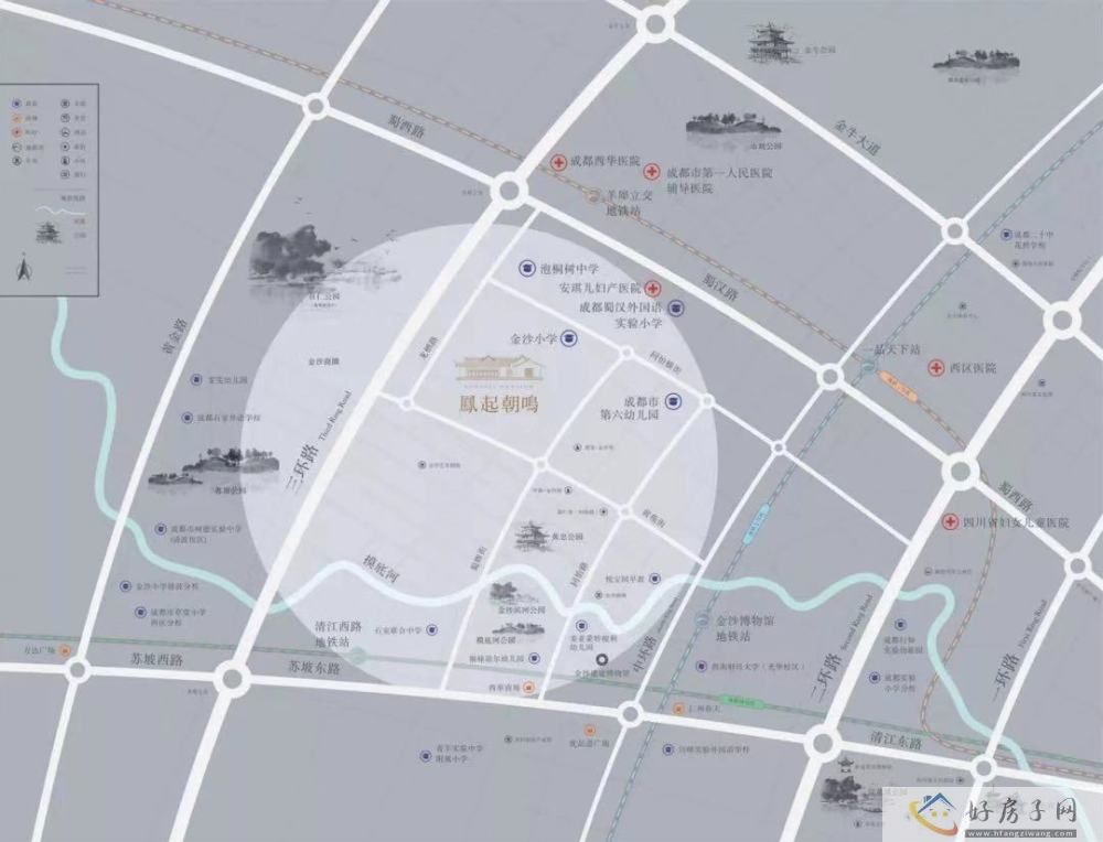 位置交通图
