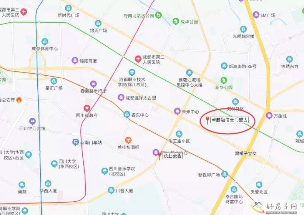 位置交通图
