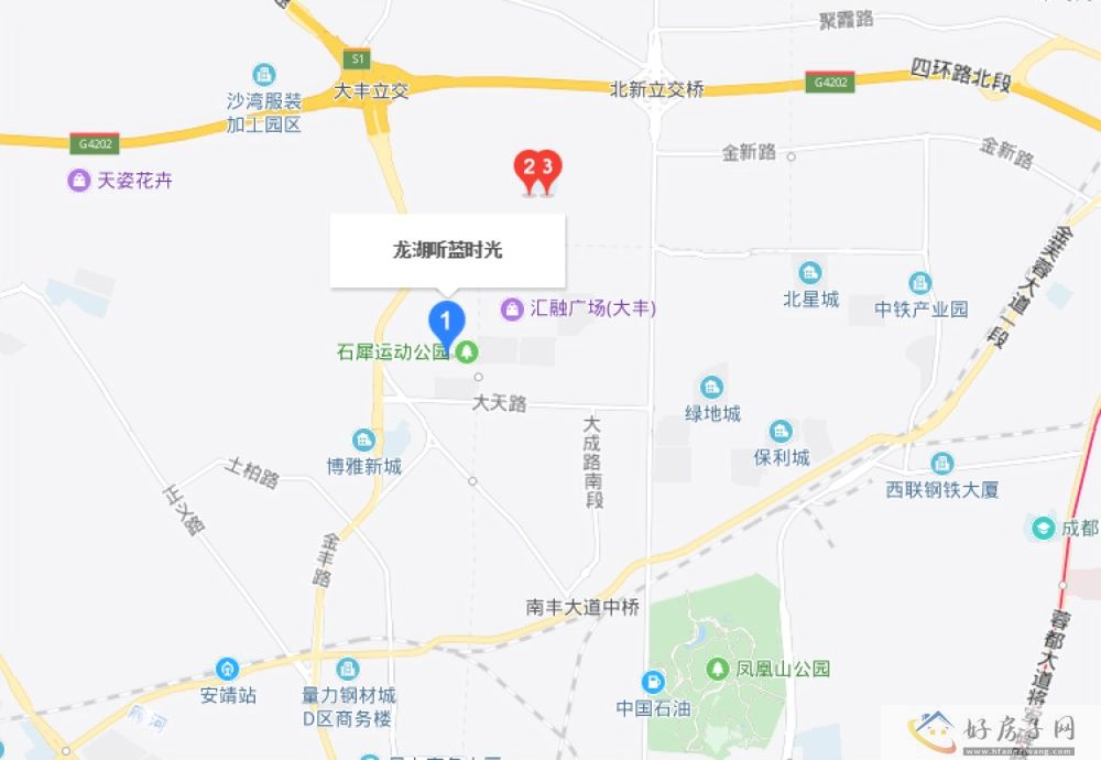 位置交通图