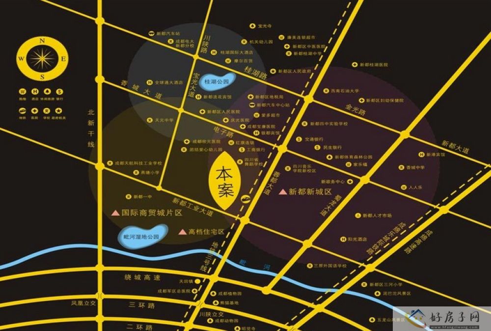 位置交通图