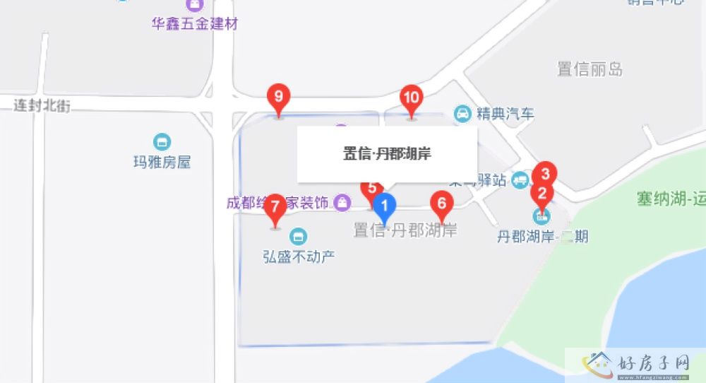 位置交通图