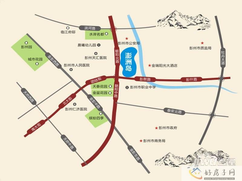 位置交通图