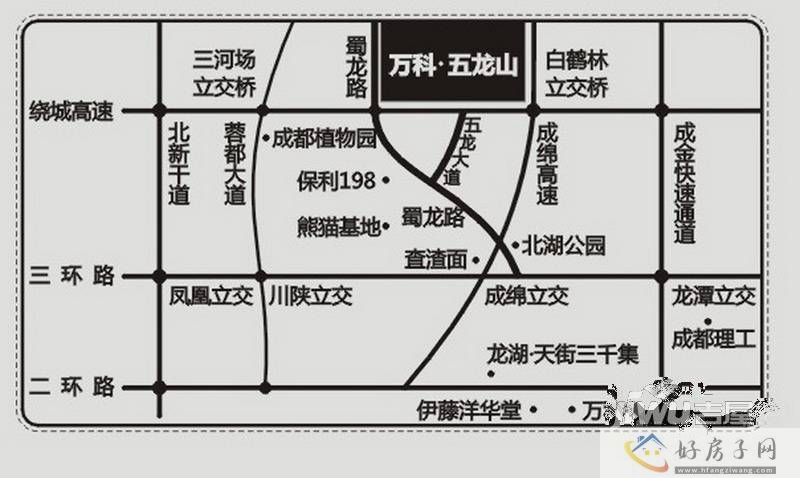 位置交通图