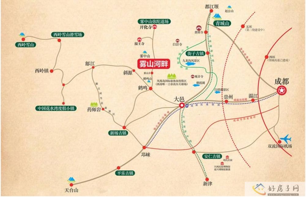 位置交通图