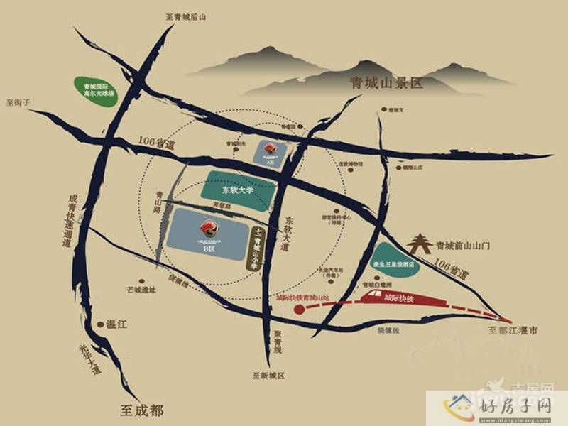 位置交通图