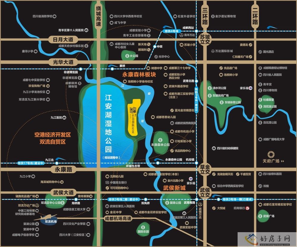 位置交通图