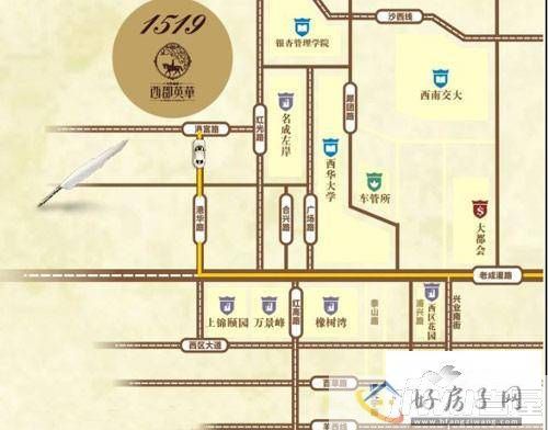 位置交通图