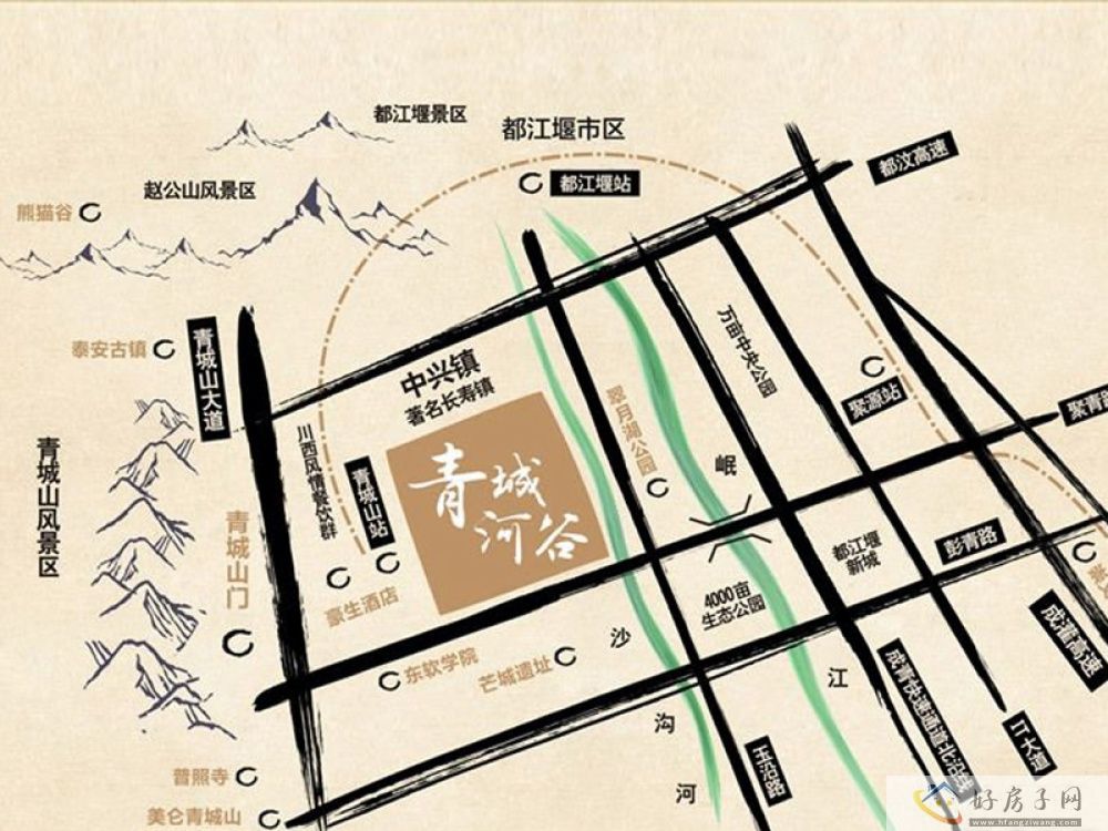位置交通图