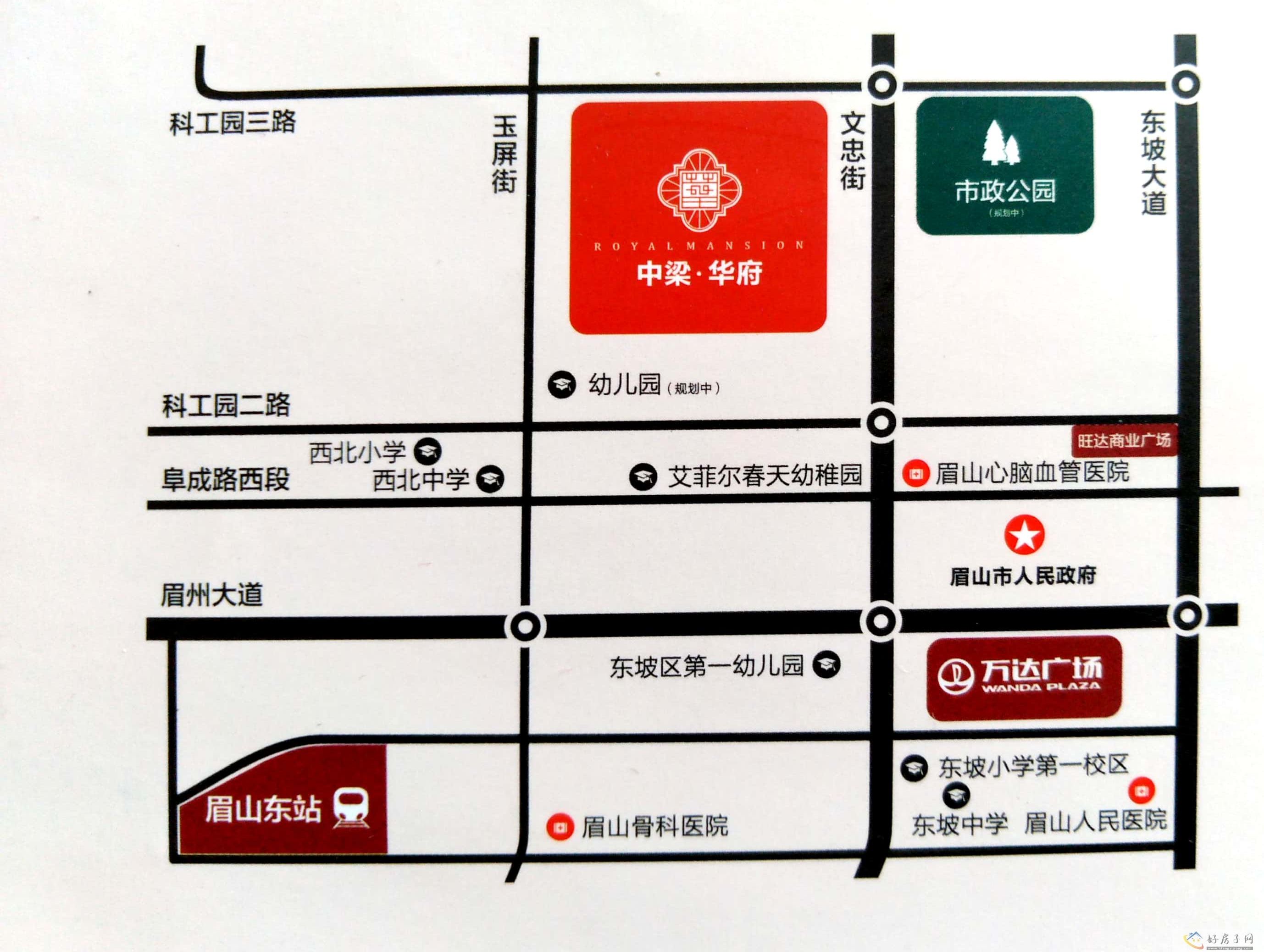位置交通图