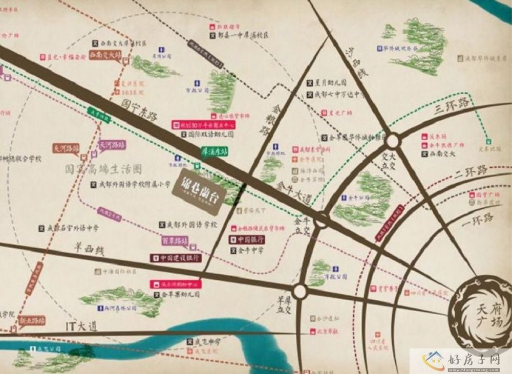 位置交通图