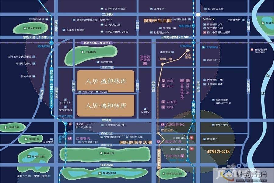 位置交通图