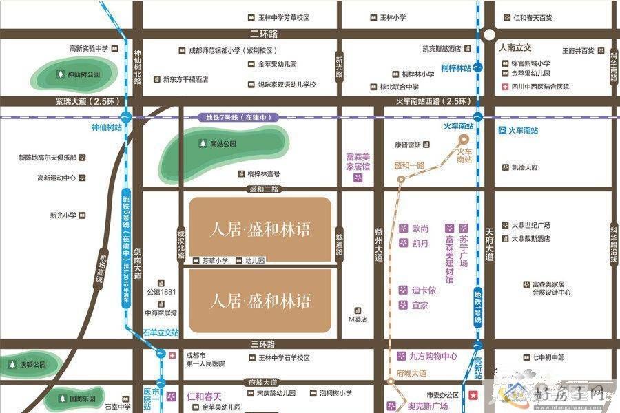 位置交通图
