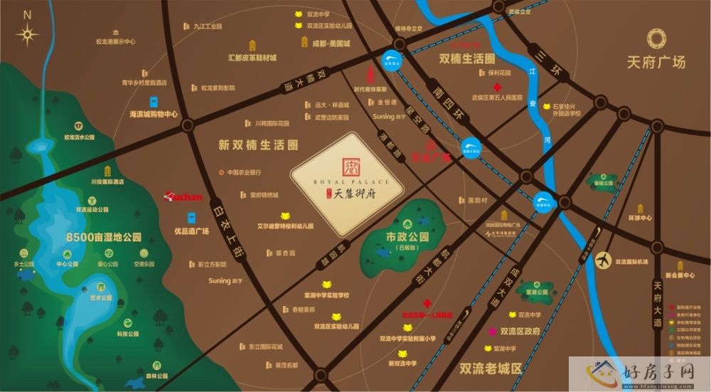 位置交通图