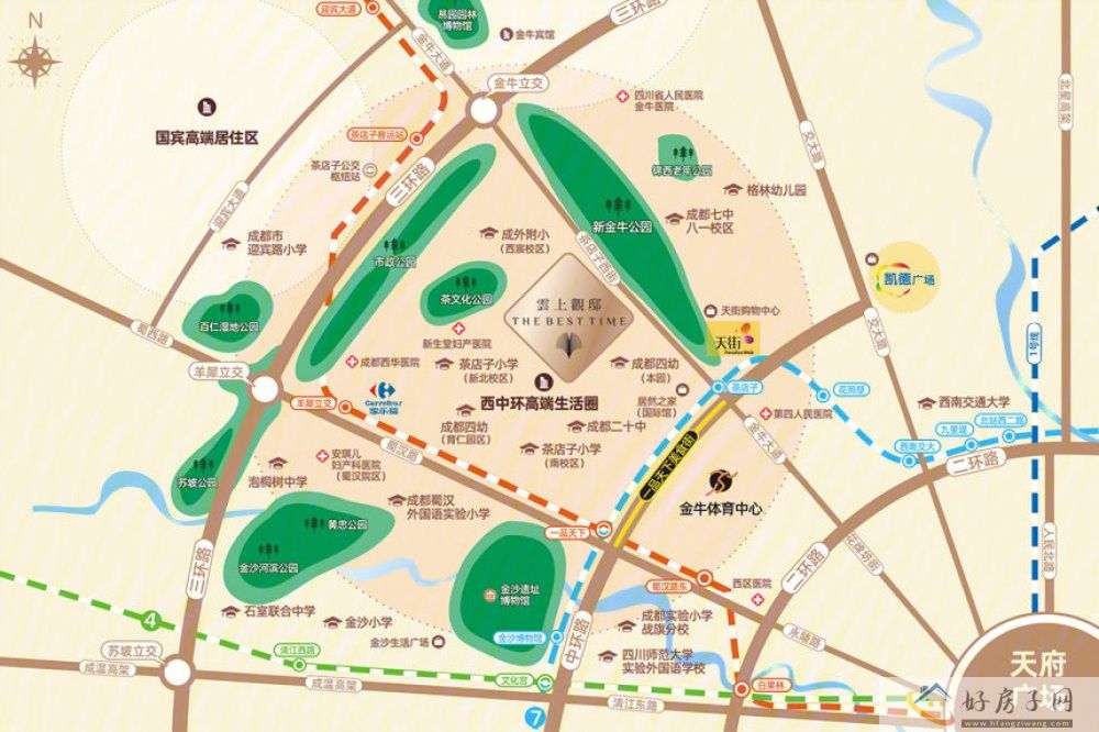 位置交通图
