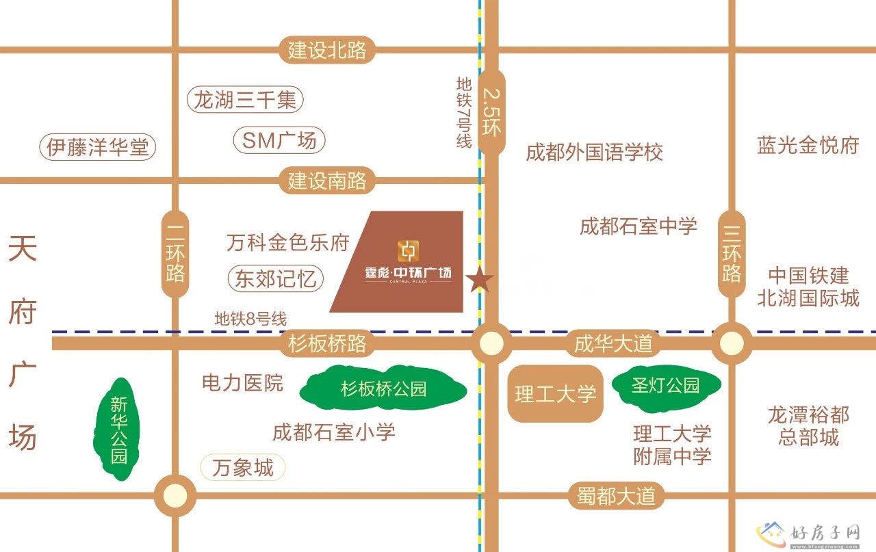 位置交通图