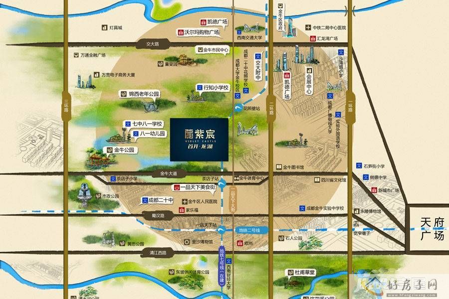 位置交通图