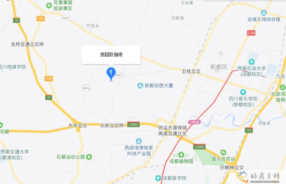 位置交通图