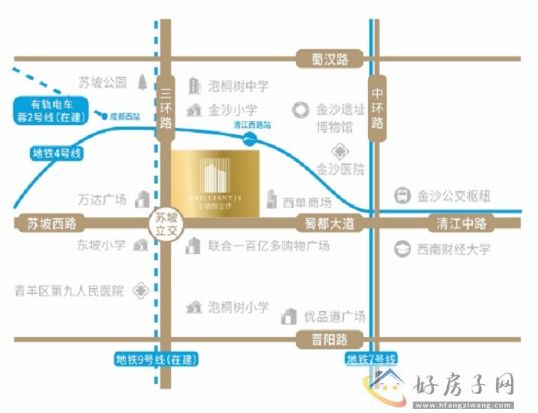 位置交通图