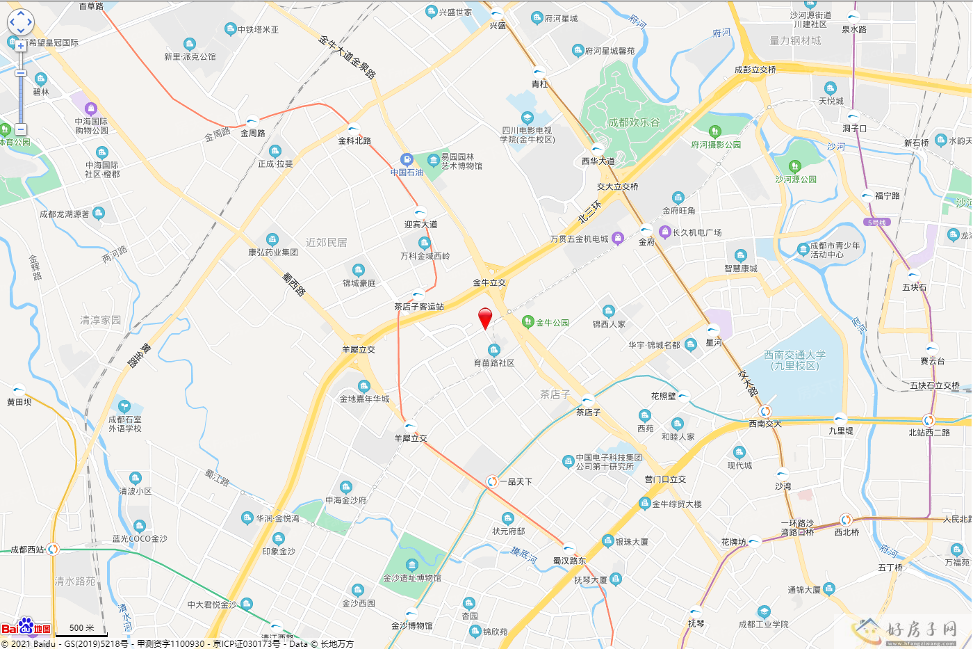 位置交通图