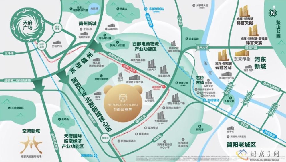 位置交通图