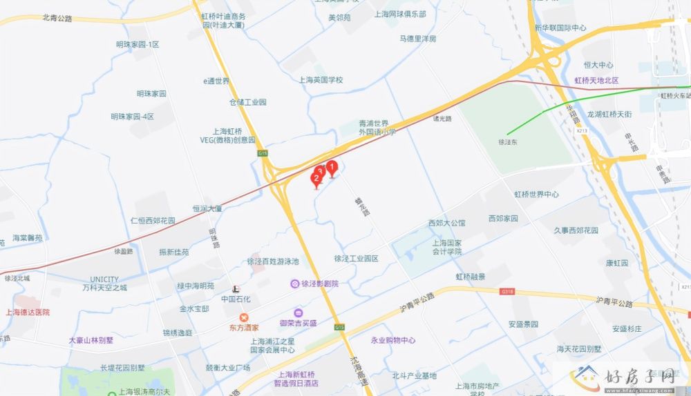 位置交通图
