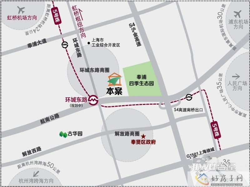 位置交通图