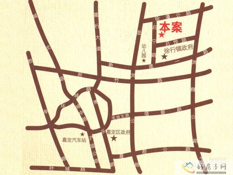 位置交通图