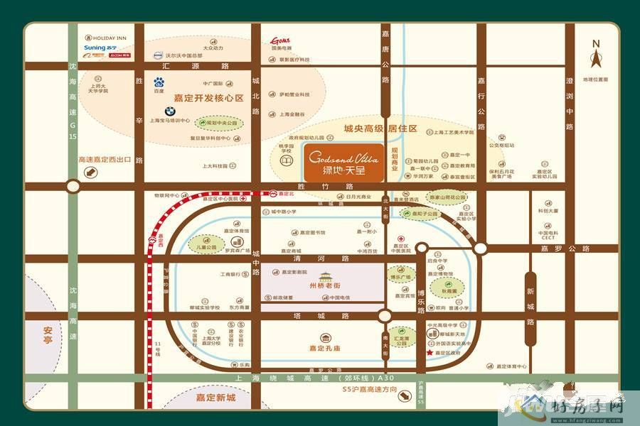位置交通图