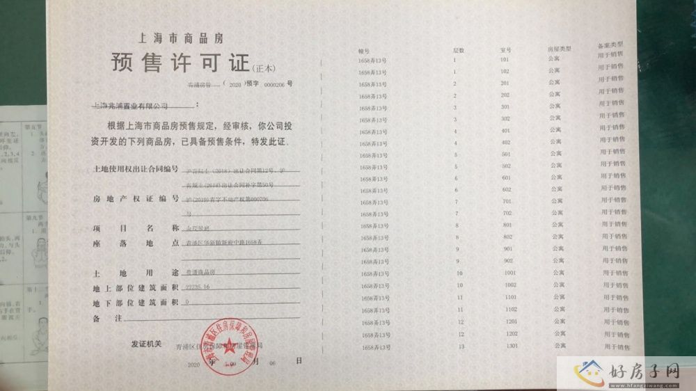 楼盘证照